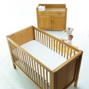 The Little Green Sheep Natural Twist Cot / Cotbed Mattress